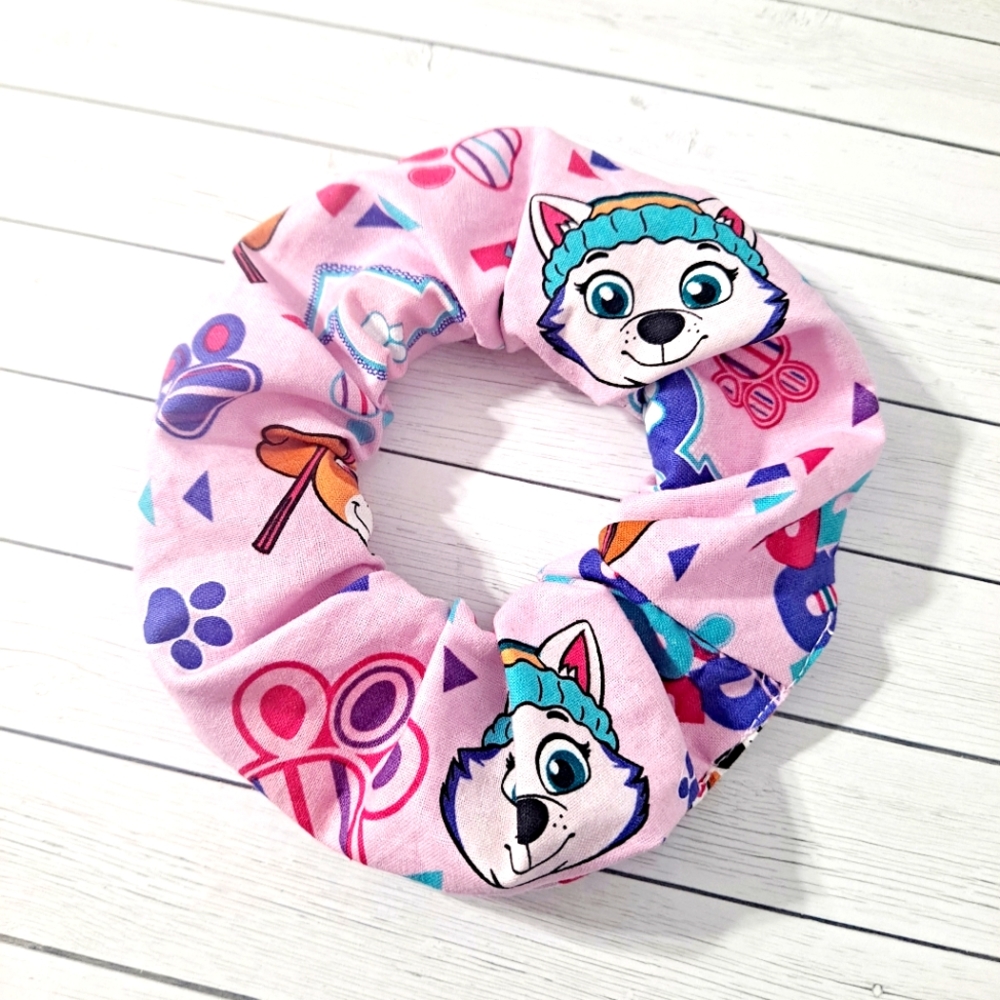 Frozen and Paw Patrol 4 Pack Scrunchies